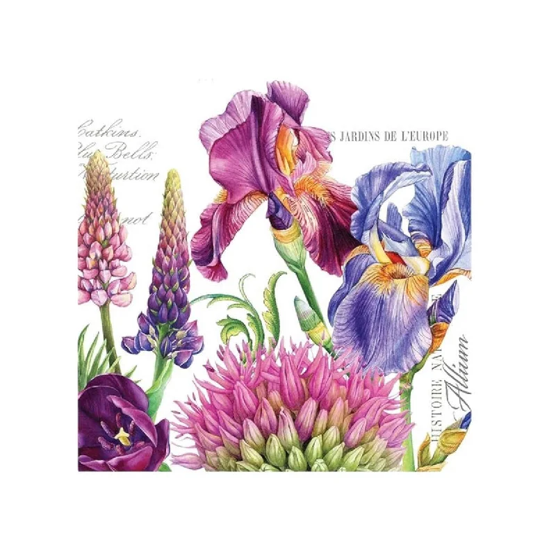 Michel Design Works Deborah's Garden Luncheon Napkins