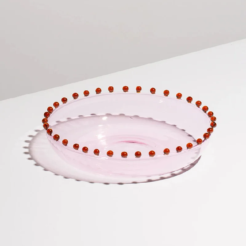 GLASS PEARL PLATTER