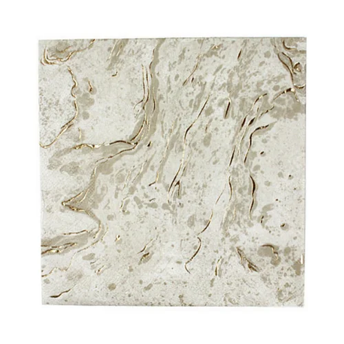 Gold Marble Large Napkins