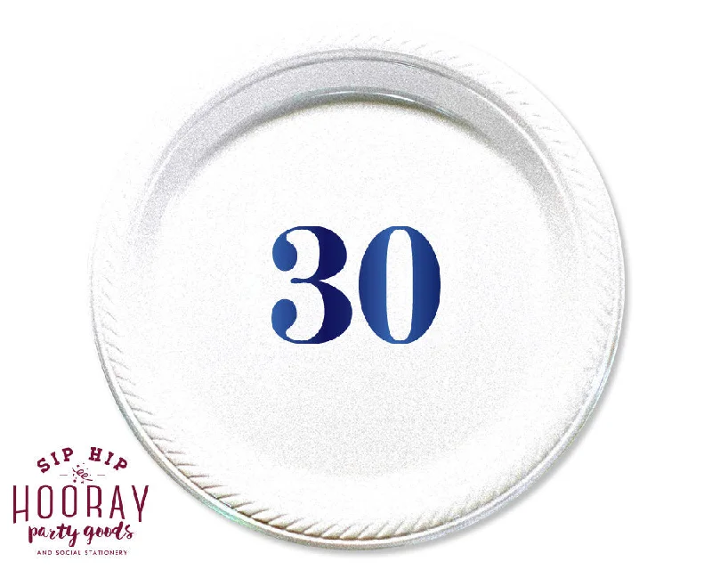 Birthday Party Cake Plates #1895