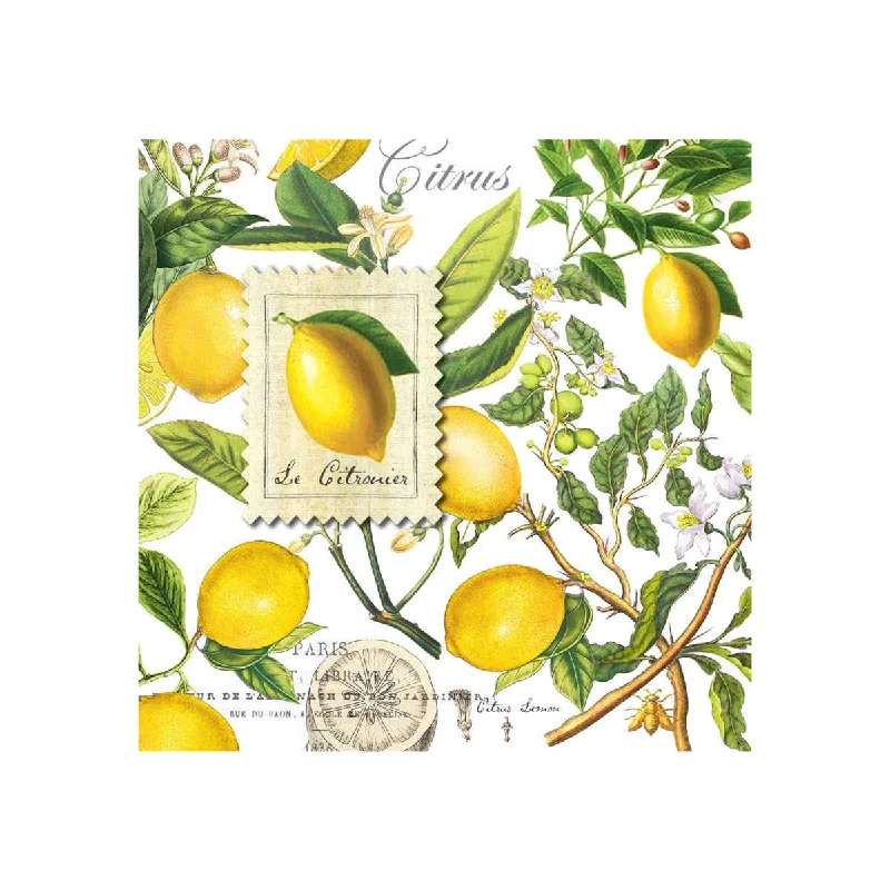 Michel Design Works Lemon Basil Luncheon Napkins