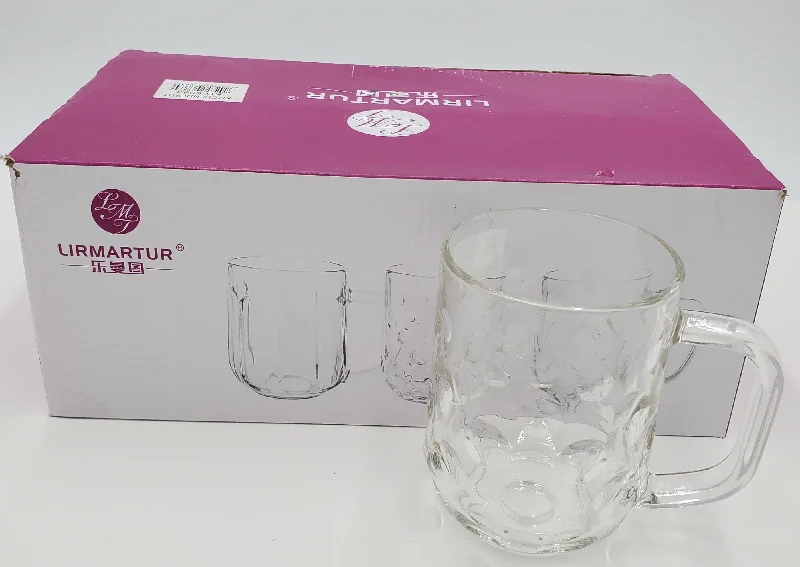 6 PC TEA GLASS W/HANDLE