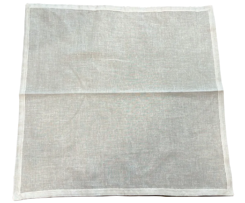 White Linen - Napkin White (Set of 2)