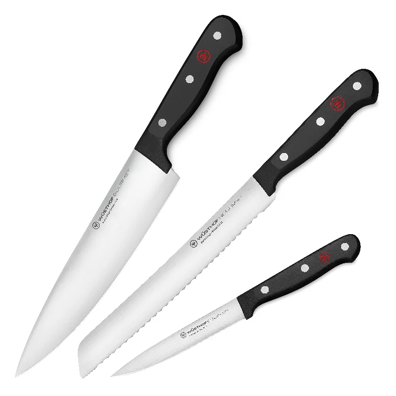 Wusthof Gourmet 3 Piece Knife Set