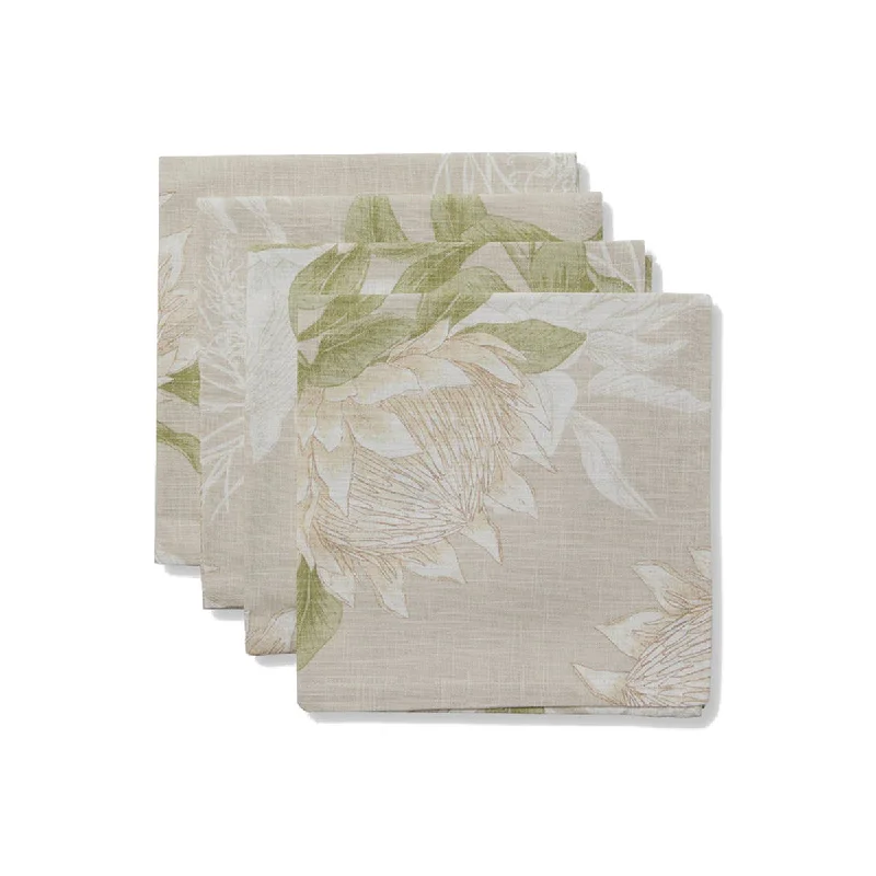 Madras Link King Protea Napkin Set of 4