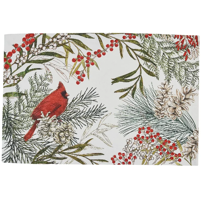 Cardinal Placemats - Set Of 4 Park Designs