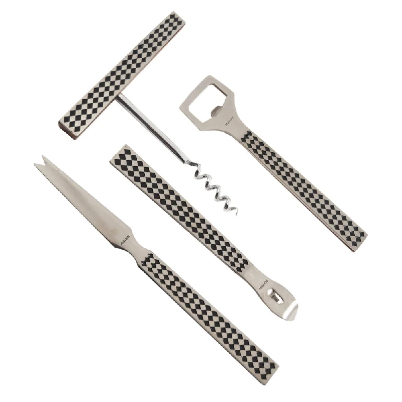 Playboy Black Diamonds Bar Tool Set