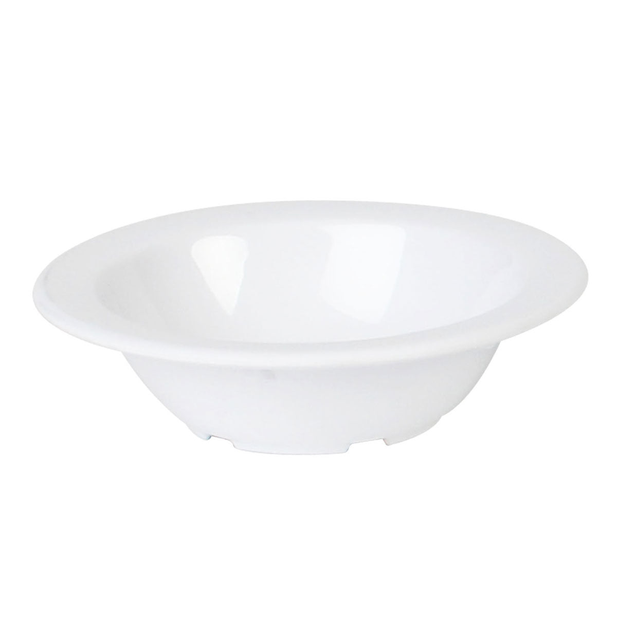 Thunder Group NS304W Nustone Melamine Fruit Bowl, White, 5 oz.