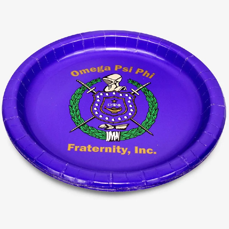 OPP - Omega Psi Phi - 10.25" Plate (8ct)