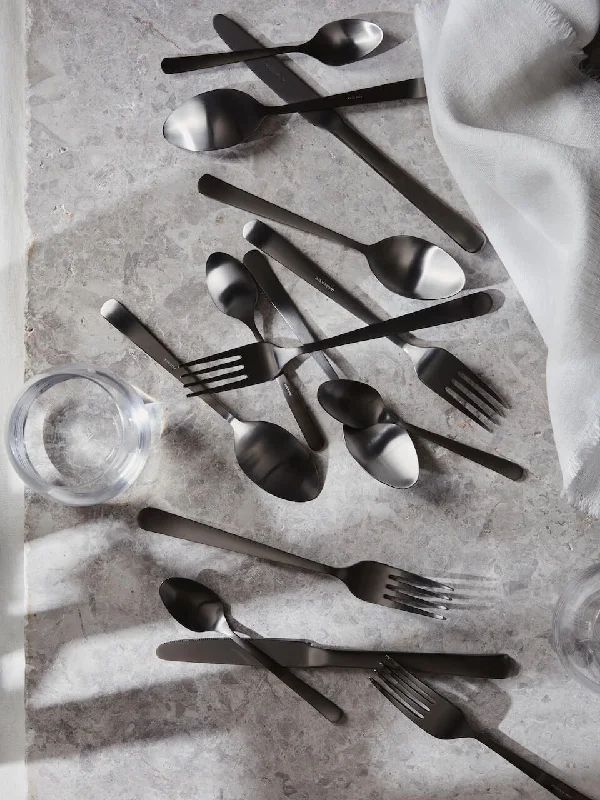 Tavira Anthracite 16 Piece Cutlery Set