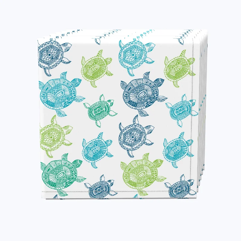 Blue & Green Sea Turtles Napkins