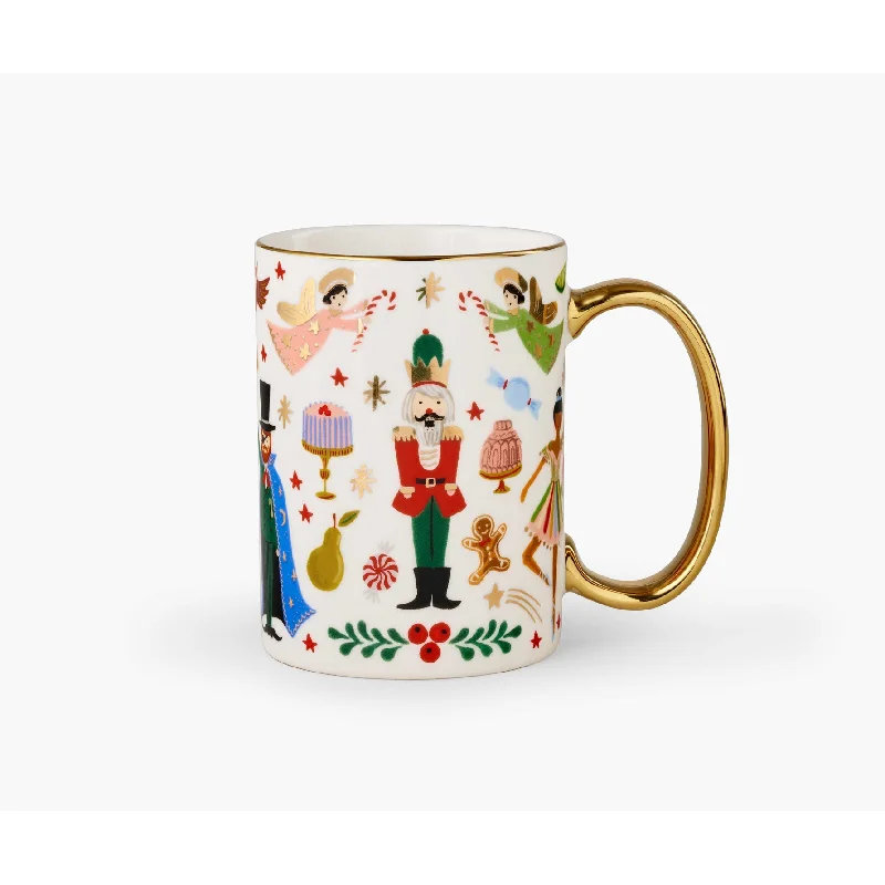 Rifle Paper Co Nutcracker Porcelain Mug