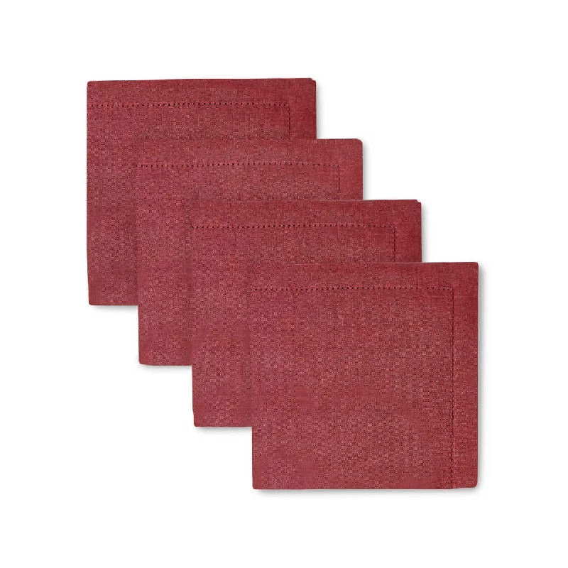 Madras Link Jetty Napkin Red Set of 4