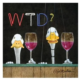 What The Duck? (Beverage Napkin)