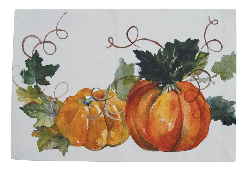 Harvest Pumpkin Placemat - Set Of 6 Park Designs