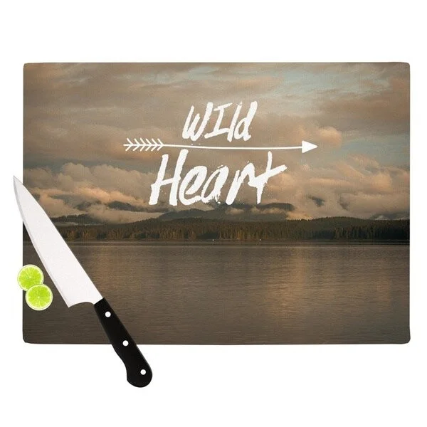 Kess InHouse Ann Barnes "Wild Heart" Landscape Cutting Board