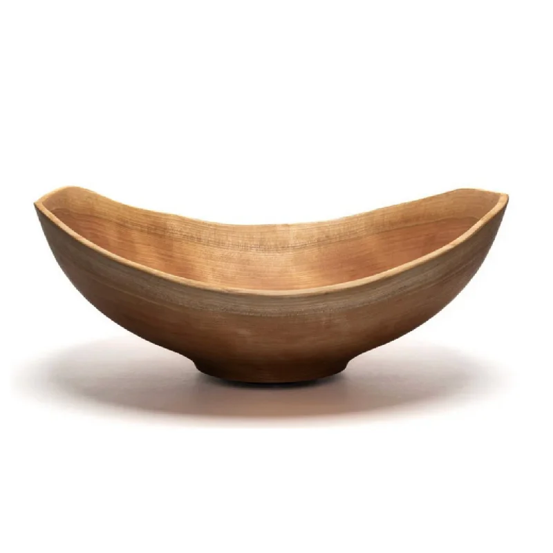 Live Edge (Oval) Cherry Wood Bowl  XXLarge 24"