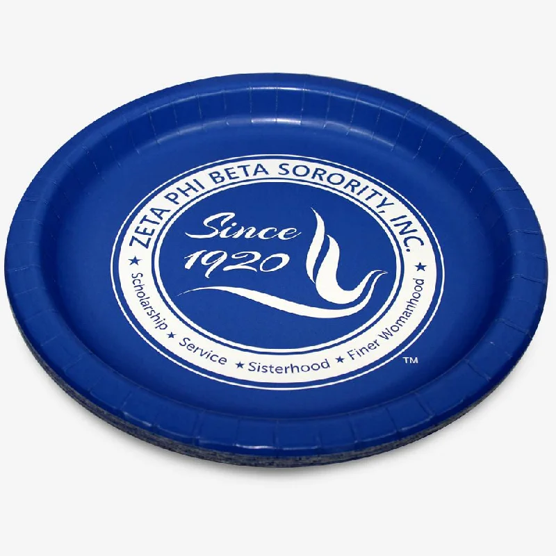 ZPB - Zeta Phi Beta - 10.25" Plate (8ct)