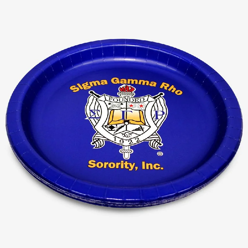 SGR - Sigma Gamma Rho - 10.25" Plate (8ct)