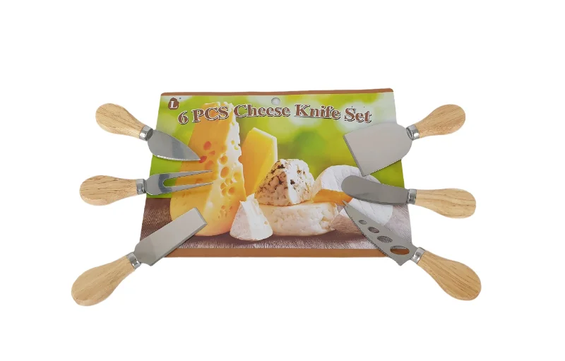 6PC CHEESE KNIFE SET