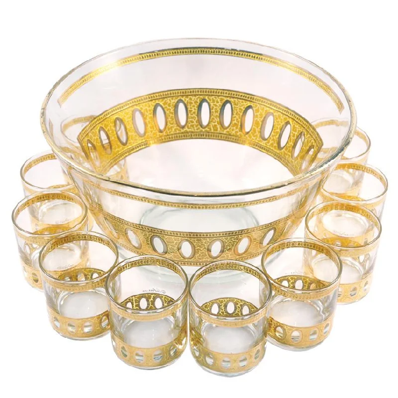 Culver Antigua Punch Bowl Set