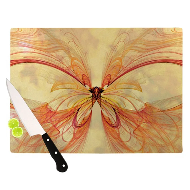 Kess InHouse Alison Coxon "Papillon" Cutting Board