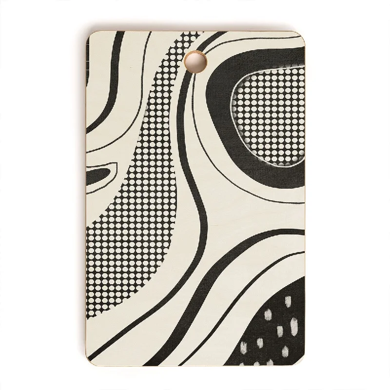 Viviana Gonzalez Retro Fusion 03 Cutting Board Rectangle