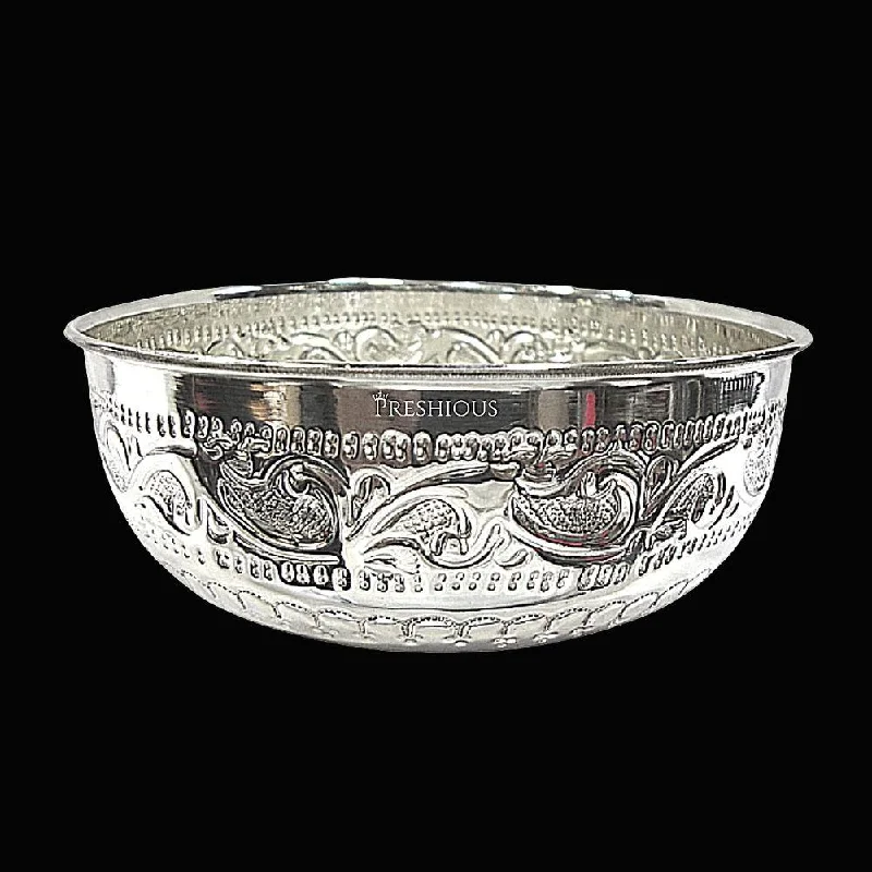 Resell: Pure Silver Bowl - Delhi Silver Bowl With Weights (10 - 225 gms / 2" - 7")