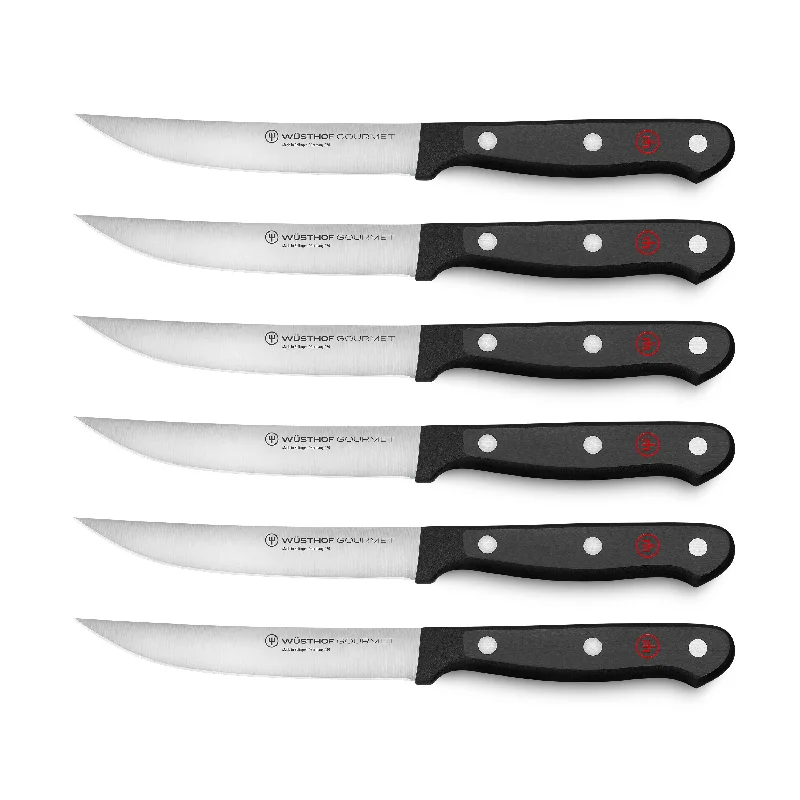 Wusthof Gourmet 6 Piece Steak Knife Set