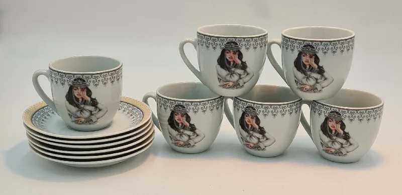 6 PC TEA SET