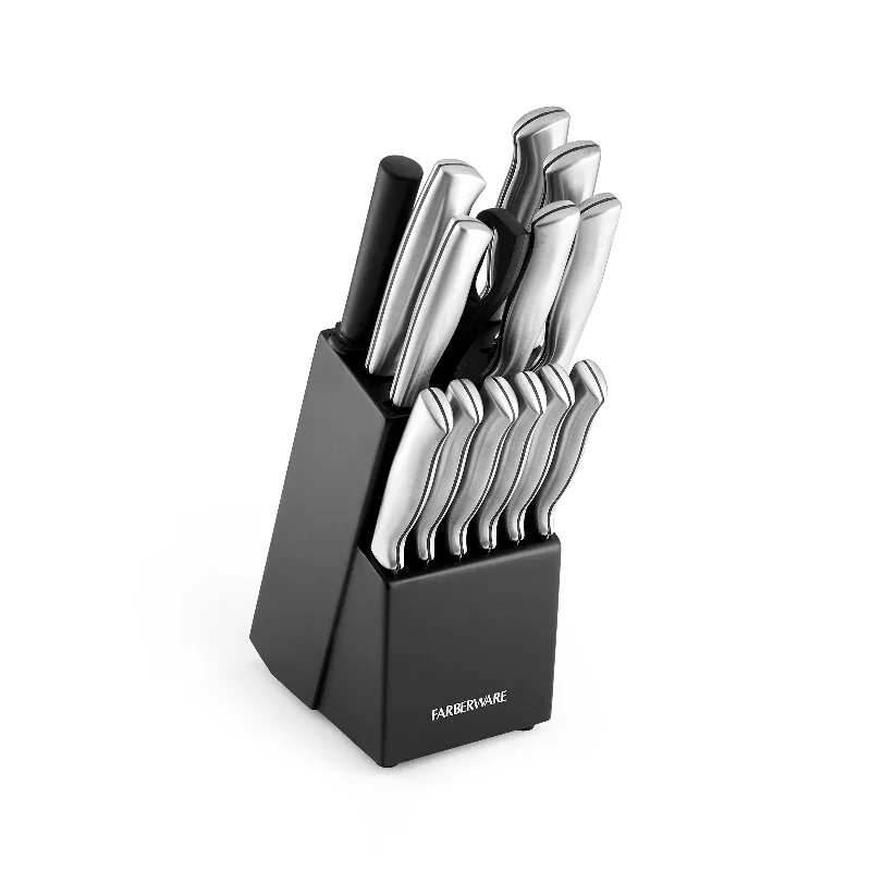 Farberware 15 Piece Knife Set with Block - N/A