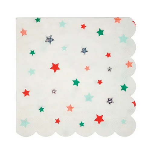 Bright Star Pattern Large Napkins