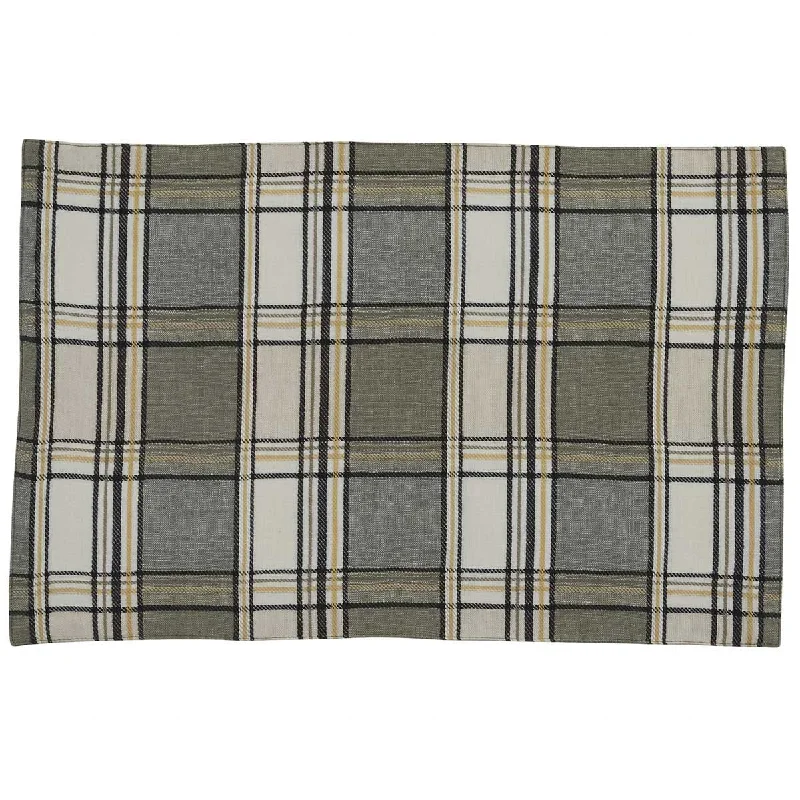 Mistletoe Plaid Placemats - Set Of 6 Park Designs