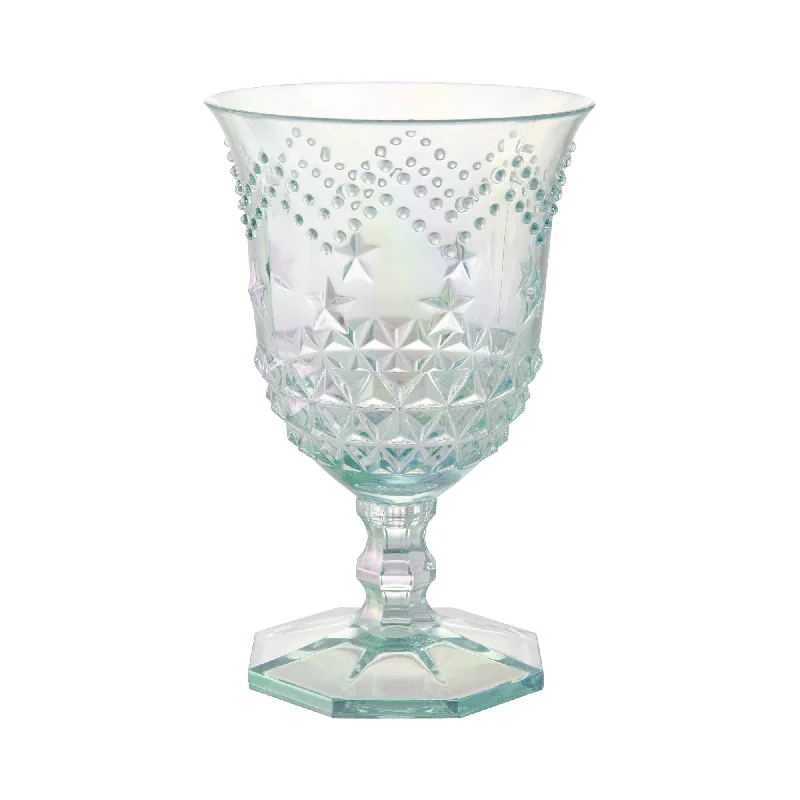 Aurora Plastic Goblet Light Blue