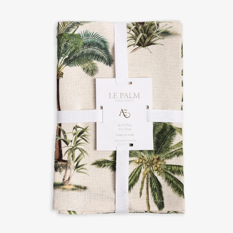 Le Palm Napkins Set Of Four