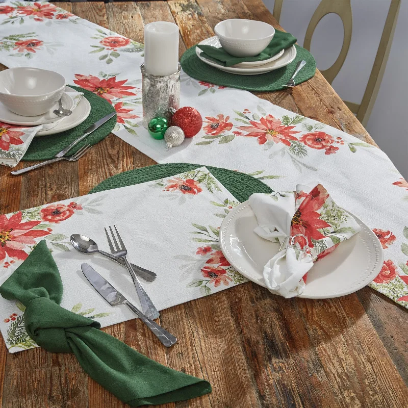 Yuletide Blooms Placemats - Set of 4 Park Designs