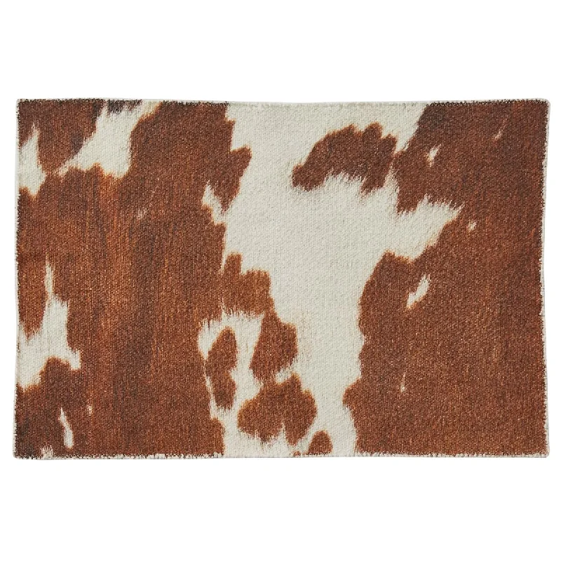 Cowhide Placemats - Set of 12 Park Designs