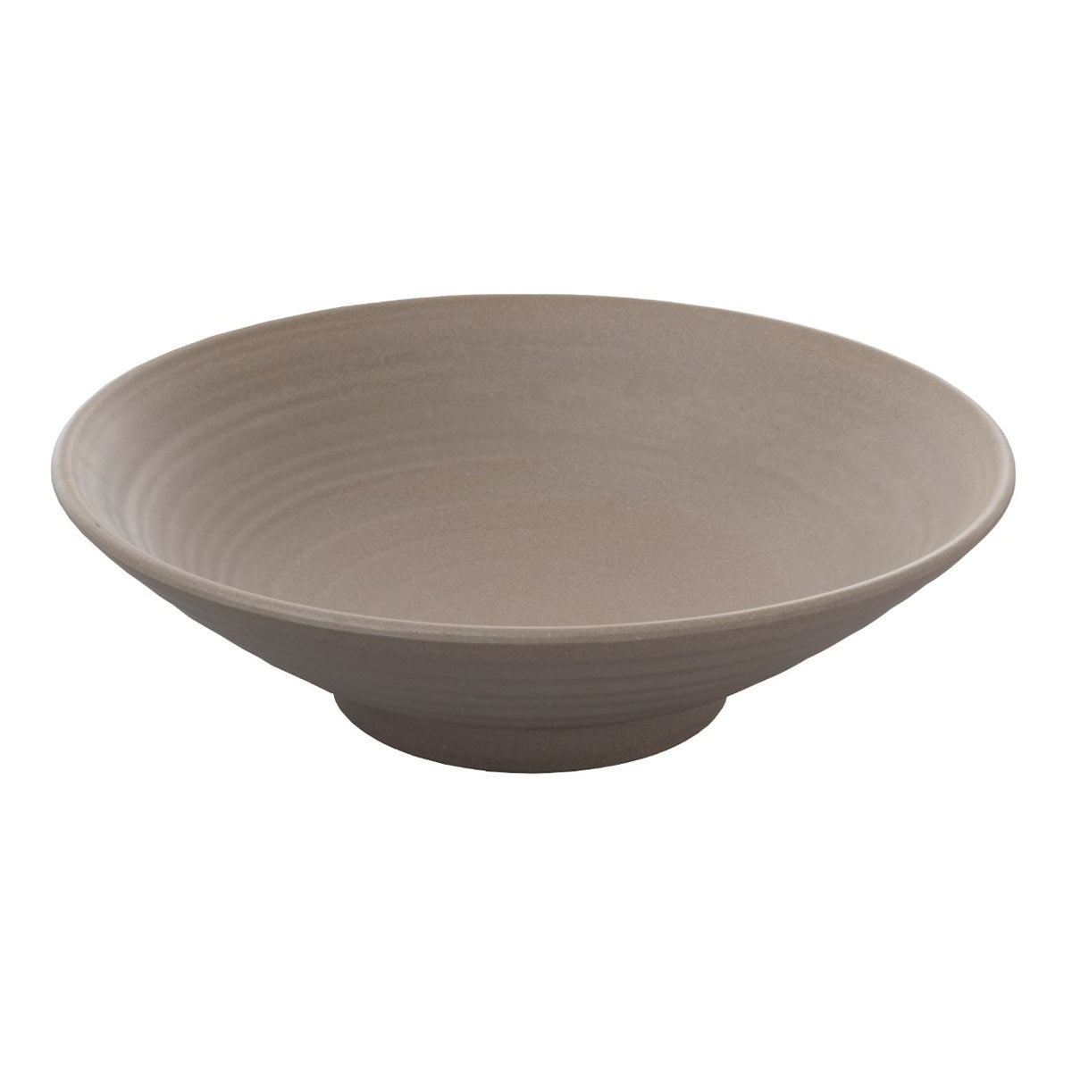 Tria 990994 Melamine Serving Bowl, Sandstone, 192 oz.