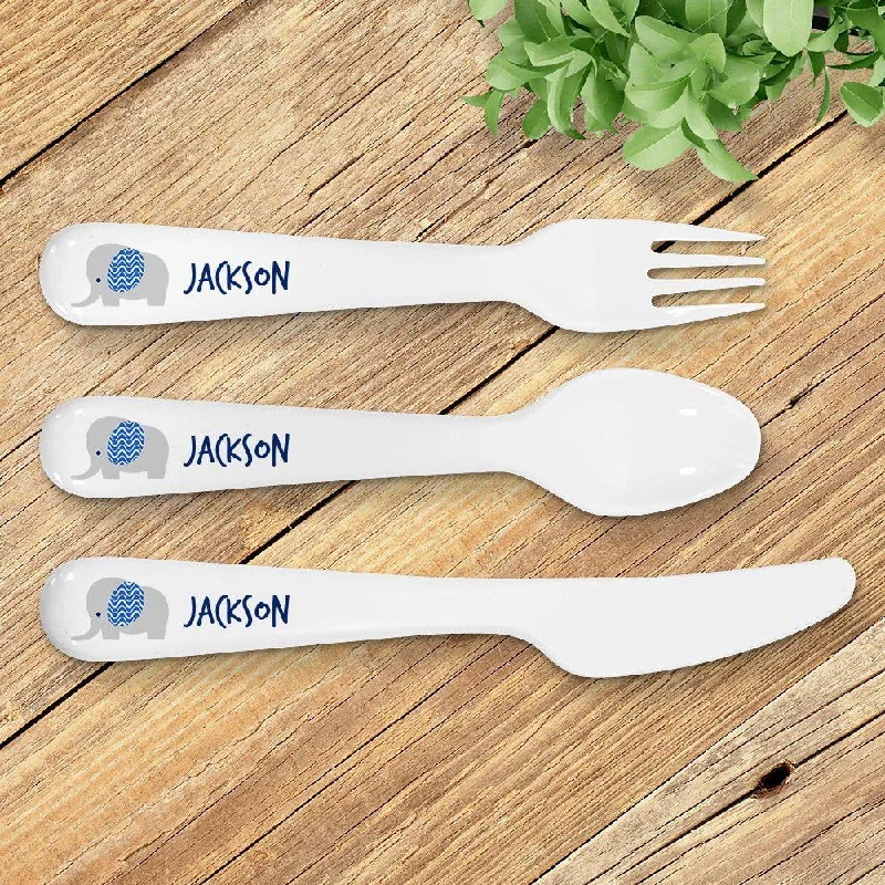 Elephant Kids' Cutlery Set