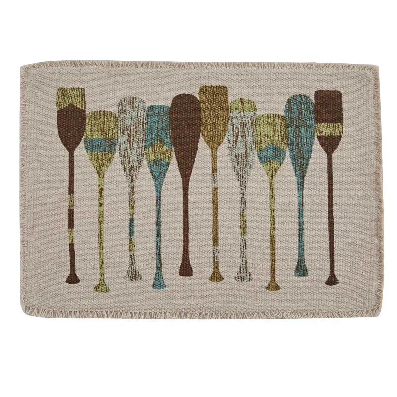 Paddles Placemat - Set Of 6 Park Designs