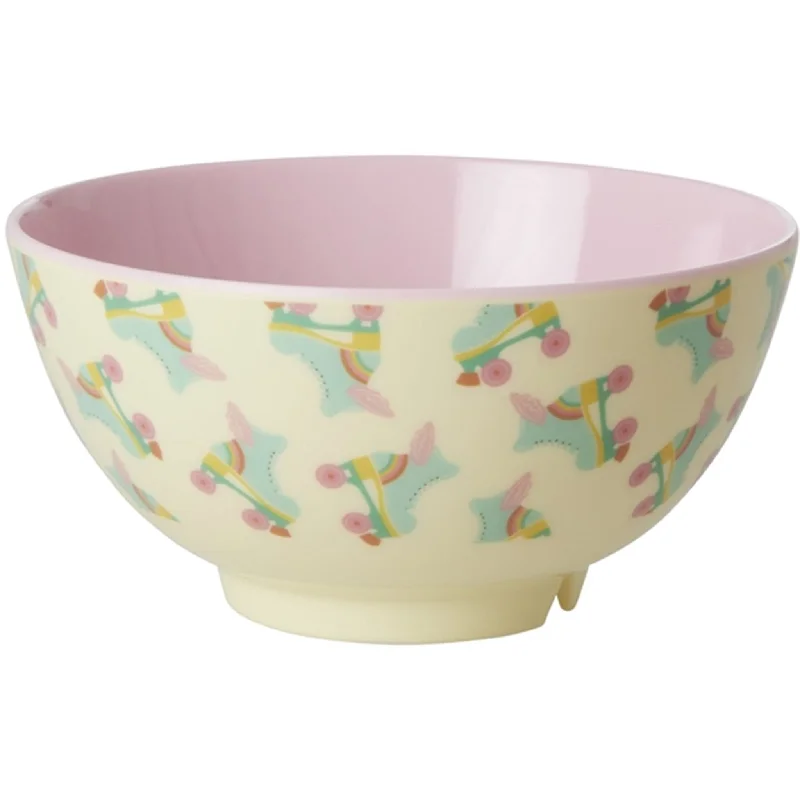 RICE Roller Skate Medium Melamine Bowl