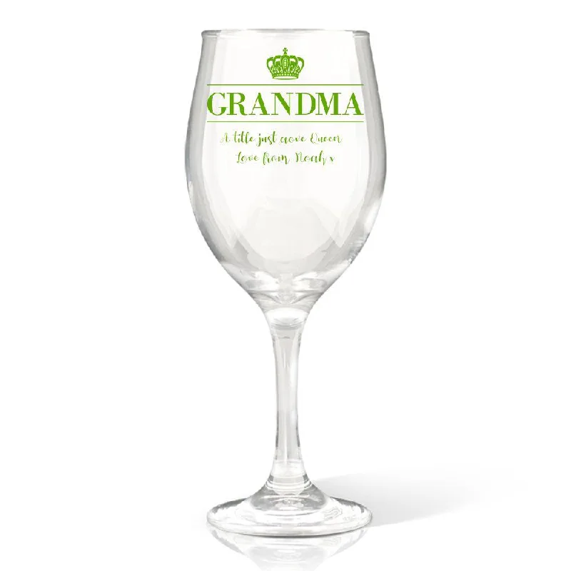 Grandma Wine Glass