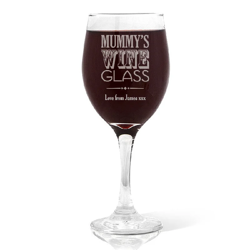 Mummy's Wine Glass Wine Glass (410ml)