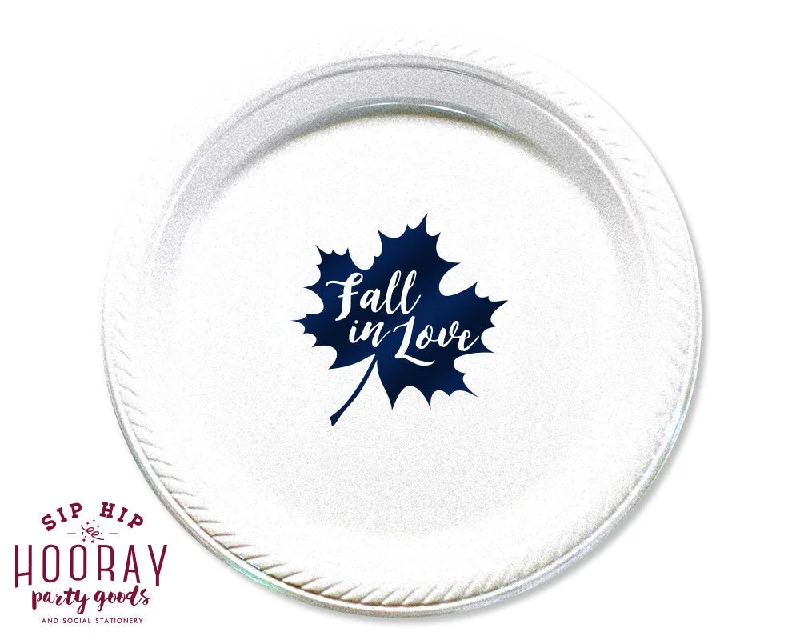 Fall in Love  7" Cake Plate Design #1899