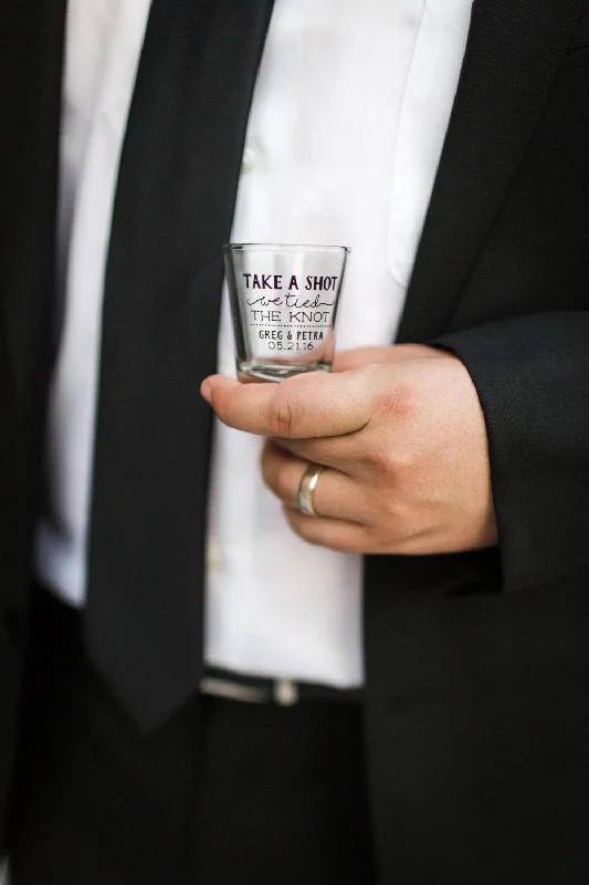 Take a Shot Wedding Shot Glasses #1446