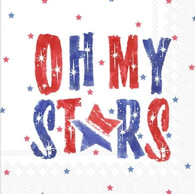 Oh My Stars (Beverage Napkin)