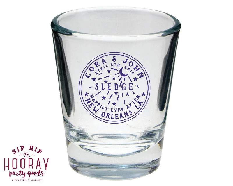 NOLA Crescent Water Meter Shot Glasses #1351