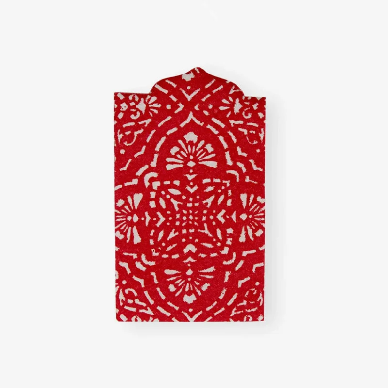 Caspari | Annika Red Napkin