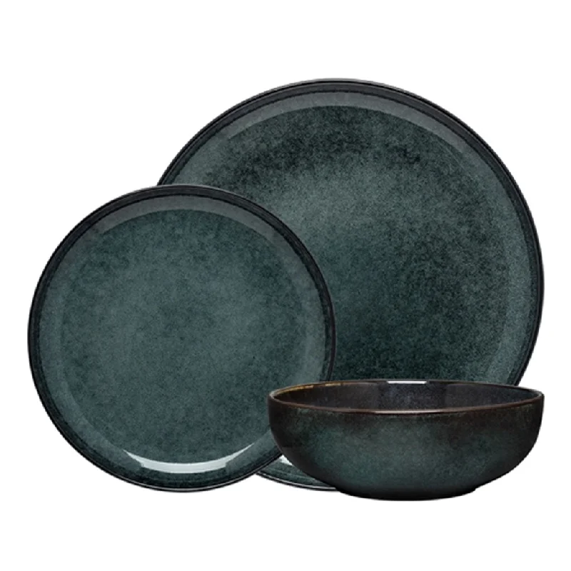 Ecology Element 12 Piece Dinner Set - Raven