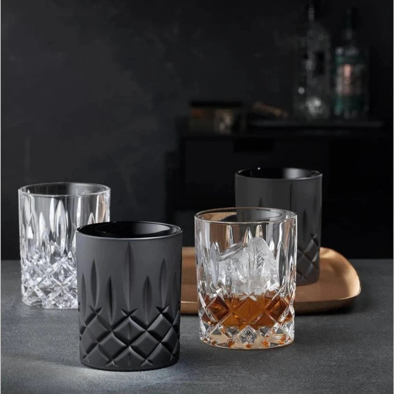 Noblesse Whisky Tumbler, Black